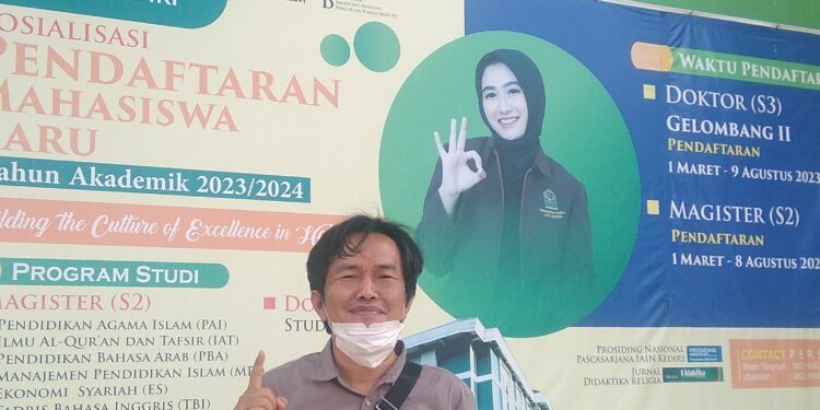 Kuliah Perdana Mahasiswa Baru S3 Studi Islam IAIN Kediri, Ketua Kelas B 2023 Beri Apresiasi Pelayanan Dosen dan Tenaga Kependidikan