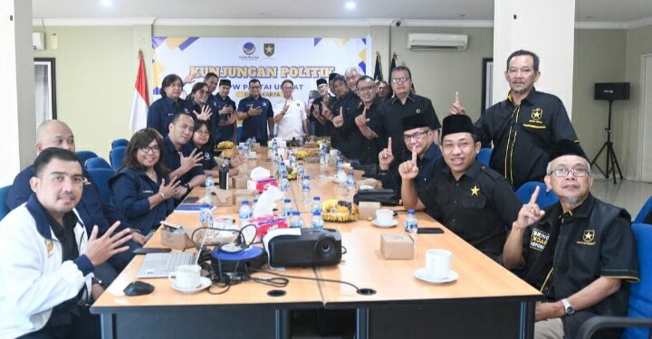 Kunjungan DPW Partai Ummat DKI Jakarta ke Sekretariat DPW Partai Nasdem DKI Jakarta Mendapat Tanggapan Positif Publik