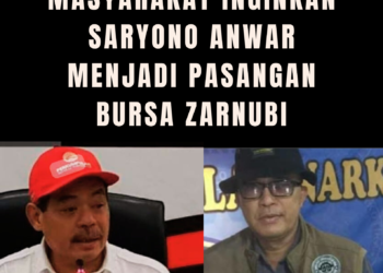 MENJELANG PILKADA KAB LAHAT 2024-2029 MASYARAKAT INGINKAN SARYONO ANWAR MENJADI PASANGAN BURSA ZARNUBI