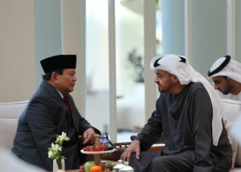 Menhan Prabowo Kunjungi Presiden MBZ di UEA, Bahas Kerja Sama Pertahanan dan Isu Internasional