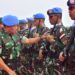 Wadan Kormar Hadiri Upacara Penyambutan Satgas TNI Konga Monusco TA.2023