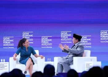 Menhan Prabowo Bicara di Qatar Economic Forum, Bahas Pembangunan Negara