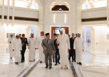 Menhan Prabowo Temui Emir Qatar, Bahas Peningkatan Hubungan Pertahanan