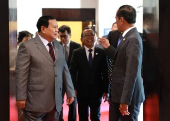 Menhan Prabowo Hadiri The 10th World Water Forum Yang Dibuka Resmi Presiden Jokowi di Bali