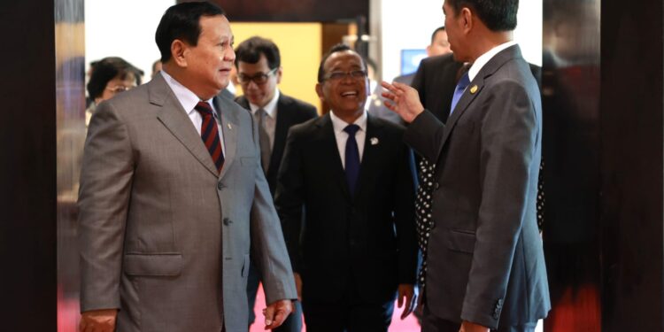 Menhan Prabowo Hadiri The 10th World Water Forum Yang Dibuka Resmi Presiden Jokowi di Bali