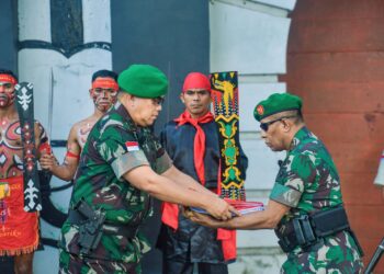 Sambut HUT ke-79 RI di IKN, Bendera Merah Putih Dikibarkan di Bukit Paralayang Ruhatu