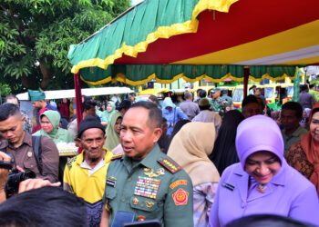 Panglima TNI Bagikan Ribuan Paket Sembako di Tanjungpinang