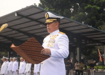 KORPS MARINIR PERINGATI HARI LAHIR PANCASILA