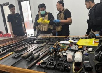 Saat Operasi Penindakan di Distrik Bibida, OPM Secara Keji Gunakan Masyarakat Sebagai Tameng HiduP