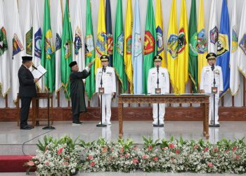 PJ Gubernur Sumut dan NTT Resmi Dilantik Menteri Dalam Negeri