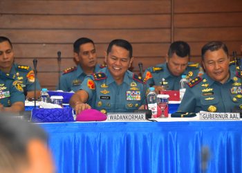 WADAN KORMAR HADIRI PAPARAN KESIAPAN SATGAS PELAYARAN MUHIBAH DUTA BANGSA DALAM RANGKA LATTEK KJK TARUNA AAL DAN ASEAN _PLUS CADET SAIL_ TA.2024