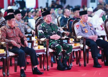 Panglima TNI Hadiri Doa Bersama Lintas Agama Jelang Peringatan Hari Bhayangkara ke-78