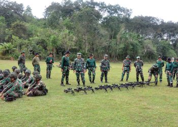 ASOPS DANKORMAR TINJAU LATIHAN RUPANPUR DI RAHLAT PURBOYO