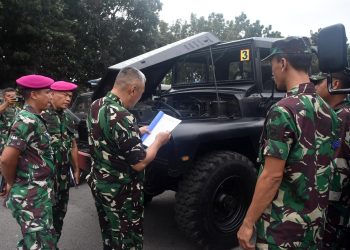 IRKORMAR PIMPIN KUNKER TIM AUDIT WASRIK DI BRIGIF 2 MARINIR