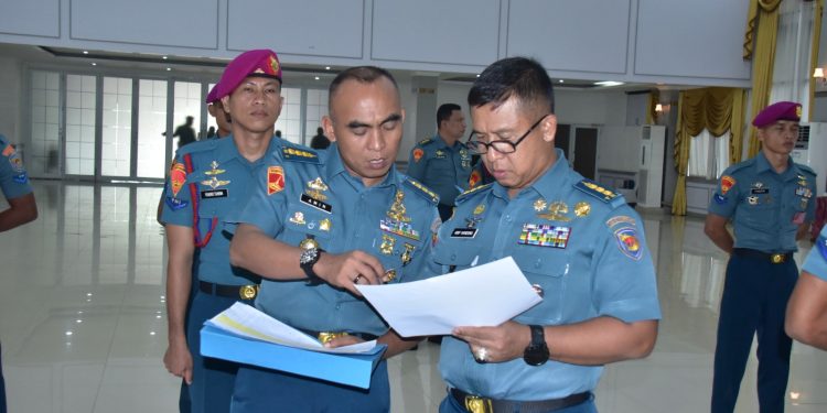 ASPERS DANKORMAR PIMPIN SIDANG PANTUHIR CALON TAMTAMA TELADAN KORPS MARINIR TAHUN 2024