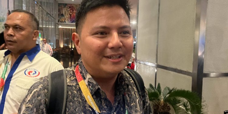 Sekjen PP Cricket Albert Tangkudung Hadiri Rakornas KONI 2024