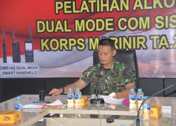 Kadiskomlek Kormar Tutup Pelatihan Instalasi Alkom _Dual Mode System