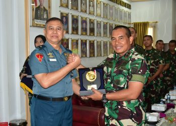 DANKORMAR TERIMA LAPORAN PURNA TUGAS TIGA PATI KORPS MARINIR