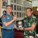 DANKORMAR TERIMA LAPORAN PURNA TUGAS TIGA PATI KORPS MARINIR
