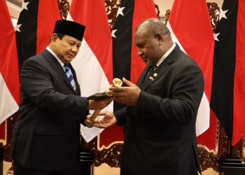 Menhan Prabowo Terima Kunjungan PM Papua Nugini, Bahas Kerja Sama Pertahanan