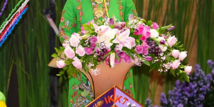 Ketua Umum IKKT Pragati Wira Anggini Pimpin Acara Syukuran HUT Ke-58 IKKT PWA