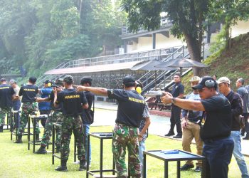 KORPS MARINIR GELAR FUN SHOOTING, PERKUAT SILATURAHIM DENGAN AWAK MEDIA
