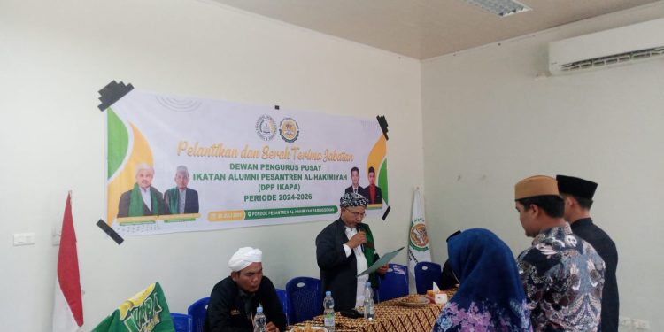 Ponpes Al-hakimiyah Lantik DPP Ikapa Baru Periode 2024-2026