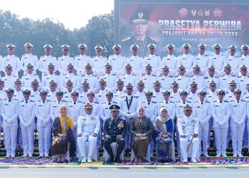 Panglima TNI Melantik 350 Perwira Prajurit Karier TNI TA 2024