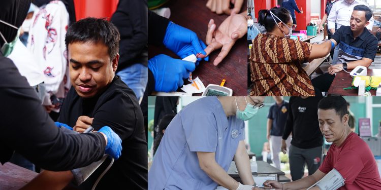 Sambut Hari Pengayoman ke-79, Rutan Cipinang Gelar Pemeriksaan Kesehatan Bagi Seluruh Petugas