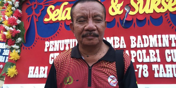 La Ode Muhammad Bariun SH MH, Ketua Pengprov PBSI Sultra Hadiri dan Apresiasi Lomba Bulutangkis Kapolri Cup Dalam Rangka HUT Bhayangkara Ke 78.