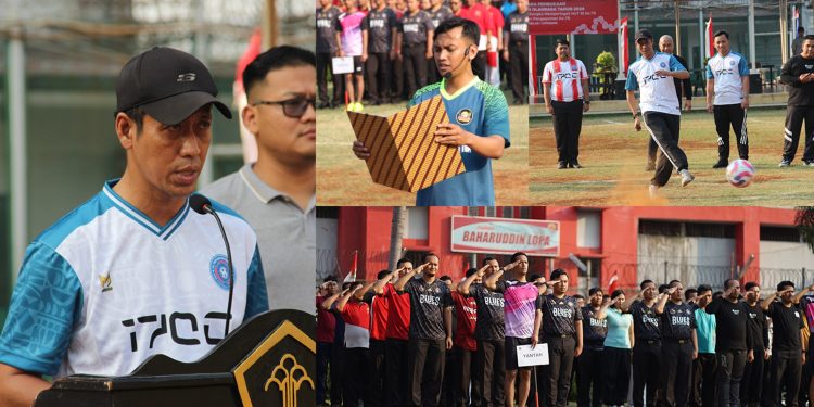 Hari Kemerdekaan RI dan Hari Pengayoman Ke-79 Tahun 2024, Rutan Cipinang Gelar Pembukaan Pekan Olahraga dan Seni
