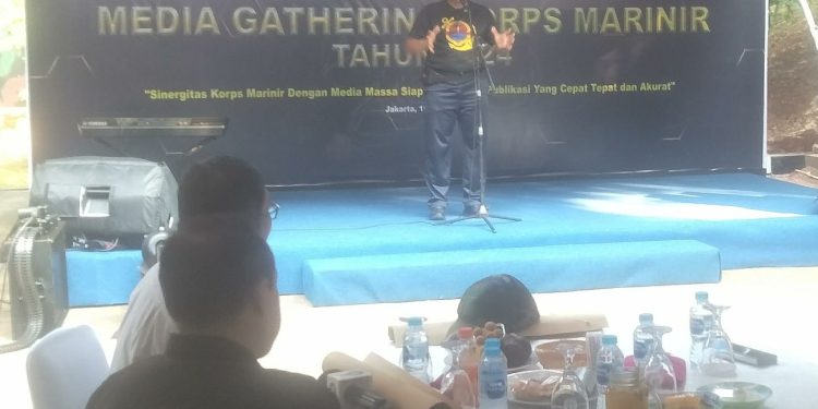 Korps Marinir Adakan Media Gathering 2024