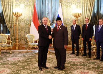 Menhan Prabowo Melakukan Pertemuan dengan Presiden Rusia Vladimir Putin, di Rusia