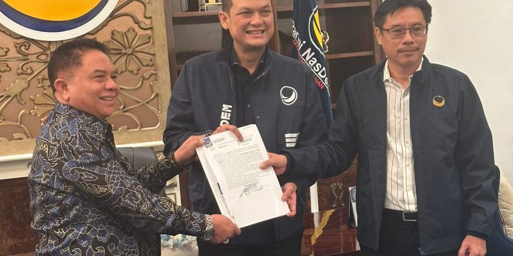 Hamsiruddin Terima Rekomendasi, Alhamdulillah NasDem Memberi HARAPAN Perubahan 