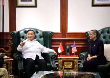 Menhan Prabowo Terima Kunjungan Dubes AS di Kemhan