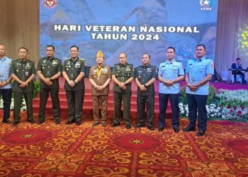 Hari Veteran Nasional 2024 di Hadiri Try Sutrisno Mantan Wapres RI ke 6