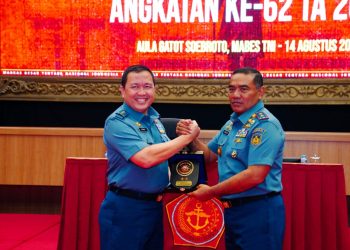 Asrenum Panglima TNI Terima Kunjungan Kuliah Kerja Renstra Pasis Seskoal Angkatan ke-62