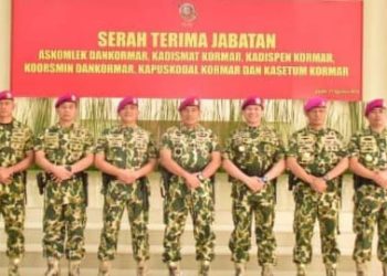 ENAM JABATAN STRATEGIS KORPS MARINIR BERGANTI*