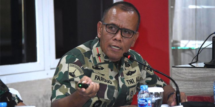 DANKORMAR TERIMA PAPARAN LATIHAN LSL II DAN LATPASUS OPERASI AMFIBI TA 2024