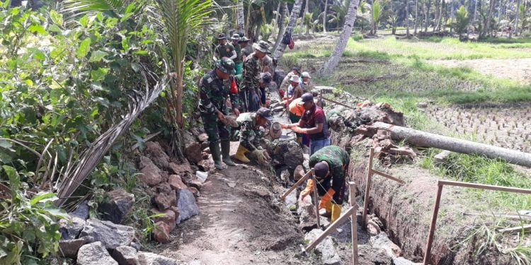 Program TMMD ke-121 Kodim 1615/Lotim Berikan Dampak Positif di Desa Kesik dan Desa Loyok