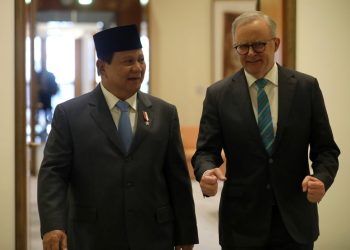 Menhan Prabowo Temui Perdana Menteri dan Menhan Australia di Canberra