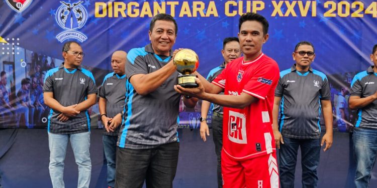 Irdam XIV/Hsn Menghadiri Penutupan Turnamen Sepak Bola Dirgantara Cup XXVI Tahun 2024