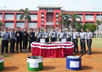 Langkah Tegas Rutan Cipinang, Barang Bukti Hasil Razia Dimusnahkan Secara Terbuka