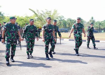 Panglima TNI Tinjau Penerjunan di Baturaja