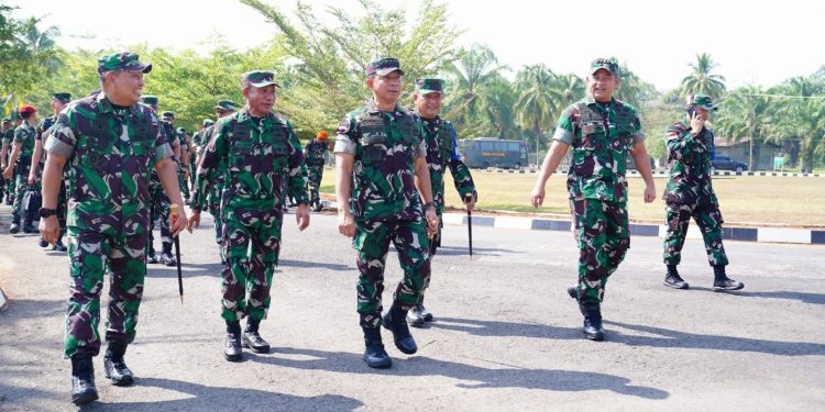 Panglima TNI Tinjau Penerjunan di Baturaja