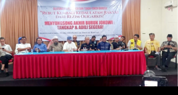 PETISI-100 Gelar Silaturahmi bersama Tokoh-tokoh Nasional, Sikapi Akhir Pemerintahan Kokowi