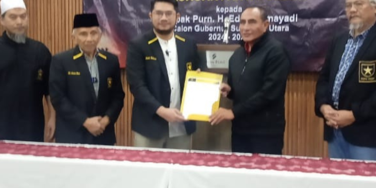 RESMI:  Partai Ummat Usung Edy Rahmayadi sebagai Calon Gubernur Sumut 2024-2029