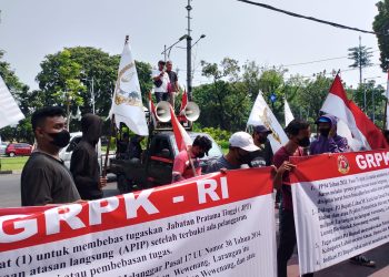 Ormas GRPK-RI Gelar Aksi di Depan Kemendagri, Pj Bupati Lahat Akan Dipanggil