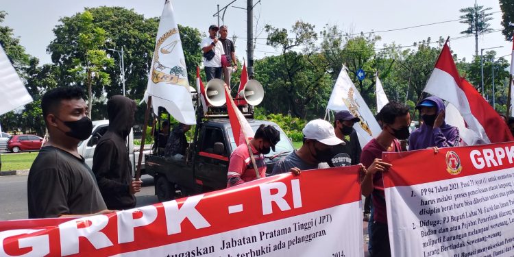 Ormas GRPK-RI Gelar Aksi di Depan Kemendagri, Pj Bupati Lahat Akan Dipanggil
