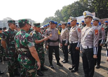 Wujudkan Sinergitas, TNI-POLRI Laksanakan Apel Gelar Pasukan Gabungan Dalam Rangka ISF 2024 dan Operasi Tribrata Jaya Tahun 2024